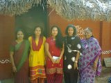 Sangary Palaniandy With Aravind Ashram People